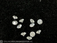 Diamant - 1.04 karat echte natuurlijke diamanten (gecertificeerd) - afbeelding 1 van  3