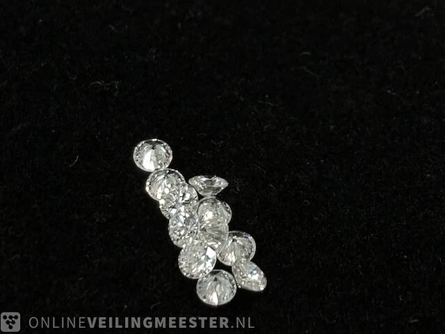 Diamant - 1.04 karat echte natuurlijke diamanten (gecertificeerd) - afbeelding 2 van  3