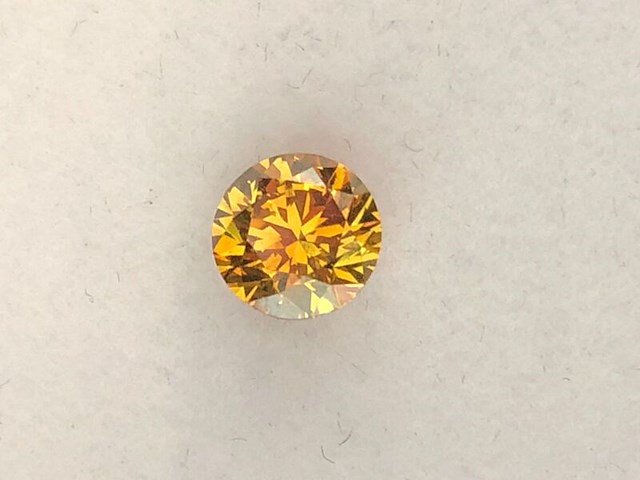 Diamant - 1.05 carat natuurlijke fancy colour diamant (gecertificeerd) - afbeelding 1 van  4