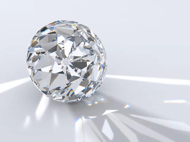 Diamant - 1.05 ct round brilliant (igi gecertificeerd) - afbeelding 3 van  4