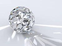 Diamant - 1.05 ct round brilliant (igi gecertificeerd) - afbeelding 3 van  4