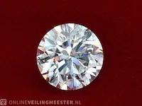 Diamant - 1.05 karaat briljant diamant (igi gecertificeerd) - afbeelding 1 van  5