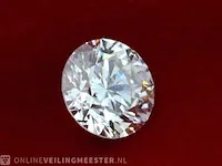 Diamant - 1.05 karaat briljant diamant (igi gecertificeerd) - afbeelding 2 van  5