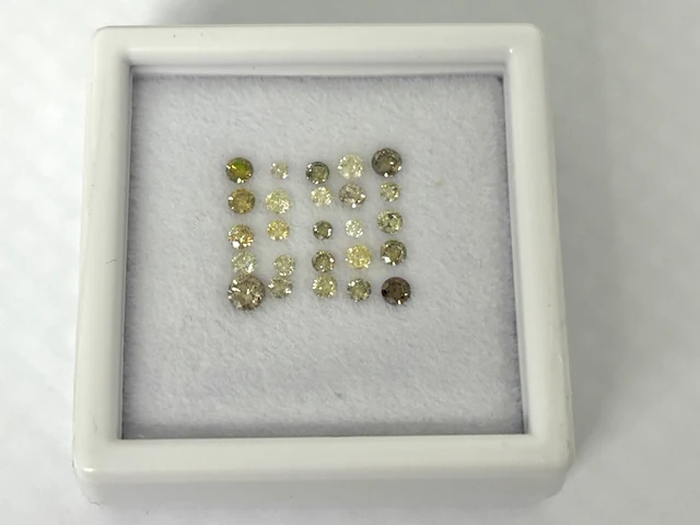 Diamant - 1.06 carat natuurlijk gekleurde diamant - afbeelding 1 van  4