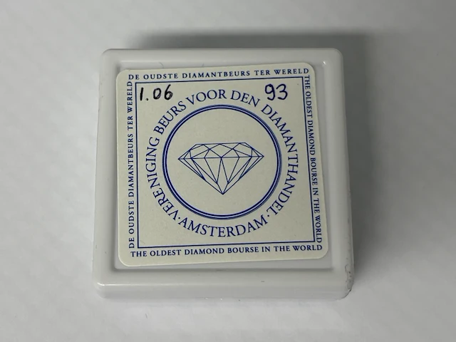 Diamant - 1.06 carat natuurlijk gekleurde diamant - afbeelding 2 van  4