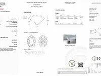 Diamant - 1.06 karaat diamant (igi gecertificeerd) - afbeelding 3 van  4