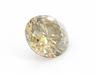 Diamant - 1.07 karaat echte cognac gekleurde diamant (gecertificeerd)
