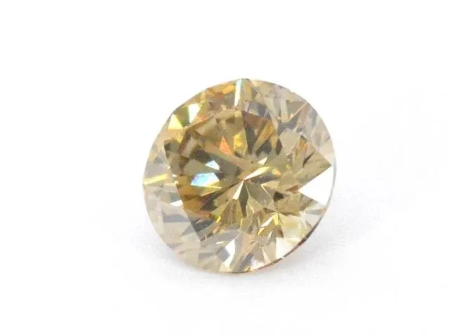 Diamant - 1.07 karaat echte cognac gekleurde diamant (gecertificeerd) - afbeelding 2 van  2