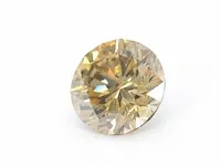 Diamant - 1.07 karaat echte cognac gekleurde diamant (gecertificeerd) - afbeelding 2 van  2