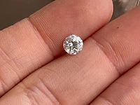 Diamant - 1.08 ct round brilliant ( igi gecertificeerd ) - afbeelding 2 van  4