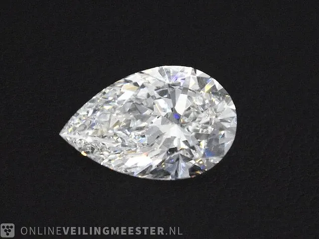 Diamant - 1.08 karaat diamant (igi gecertificeerd) - afbeelding 1 van  4