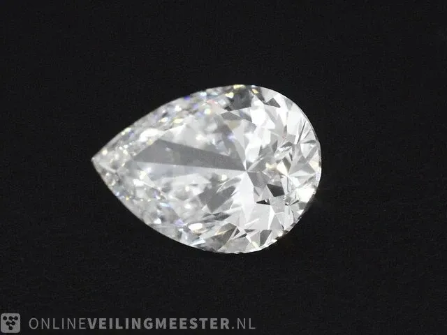 Diamant - 1.08 karaat diamant (igi gecertificeerd) - afbeelding 2 van  4