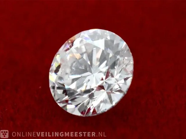 Diamant - 1.11 karaat diamant (gia gecertificeerd) - afbeelding 1 van  4