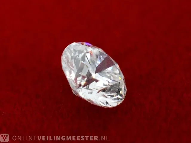 Diamant - 1.11 karaat diamant (gia gecertificeerd) - afbeelding 2 van  4