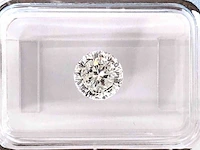 Diamant - 1.12 carat natuurlijke "star of amsterdam" diamant (gecertificeerd) - afbeelding 1 van  5
