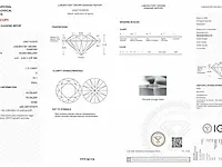 Diamant - 1.12 karaat briljant diamant (gecertificeerd) - afbeelding 3 van  3