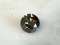 Diamant - 1.14 carat echte fancy gekleurde diamant (gia gecertificeerd) - afbeelding 1 van  6