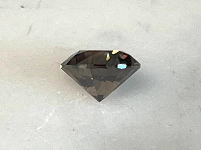 Diamant - 1.14 carat echte fancy gekleurde diamant (gia gecertificeerd) - afbeelding 2 van  6