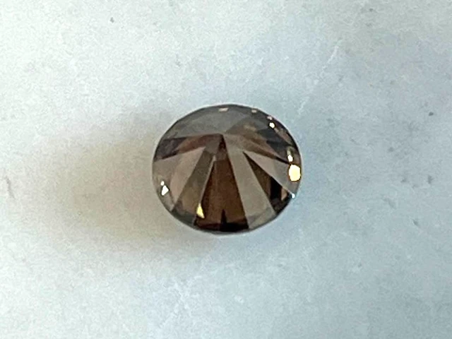 Diamant - 1.14 carat echte fancy gekleurde diamant (gia gecertificeerd) - afbeelding 4 van  6