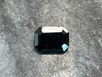 Diamant - 12.20 carat natuurlijke zwarte diamant - afbeelding 1 van  3