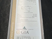 Diamant - 1.30 carat echte diamant (gecertificeerd) - afbeelding 4 van  6
