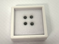 Diamant - 1.40 carat zwarte natuurlijke diamant - afbeelding 1 van  3