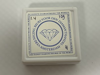 Diamant - 1.40 carat zwarte natuurlijke diamant - afbeelding 2 van  3