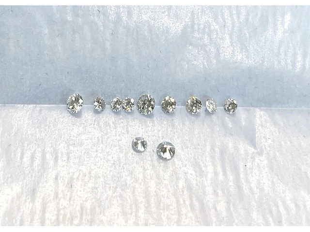 Diamant - 1.50 carat aan natuurlijke diamanten - afbeelding 1 van  3