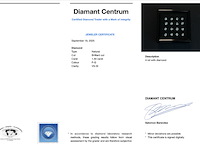 Diamant - 1.50 carat natuurlijke diamant - afbeelding 3 van  3