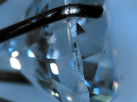 Diamant - 1.50 carat round brilliant ( igi gecertificeerd ) - afbeelding 2 van  4