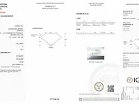 Diamant - 1.50 karaat diamant (gecertificeerd) - afbeelding 3 van  4