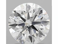 Diamant - 1.51 carat briljant geslepen diamant (gecertificeerd) - afbeelding 1 van  3