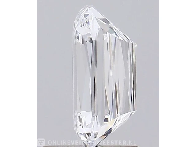 Diamant - 1.51 karaat kussenvorm geslepen diamant (gecertificeerd) - afbeelding 2 van  5