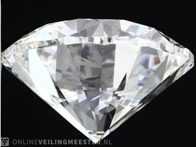 Diamant - 1.54 karaat briljant geslepen diamant (gecertificeerd) - afbeelding 2 van  6
