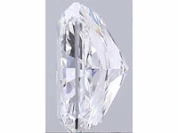 Diamant - 1.55 carat radiant geslepen diamant (gecertificeerd) - afbeelding 2 van  3