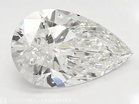Diamant - 1.55 karaat peer vorm geslepen diamant (gecertificeerd) - afbeelding 1 van  6