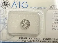 Diamant - 1.60 karaat echte diamant (gecertificeerd) - afbeelding 4 van  5