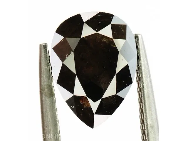 Diamant - 1.85 karaat echte diamant (gecertificeerd) - afbeelding 1 van  6