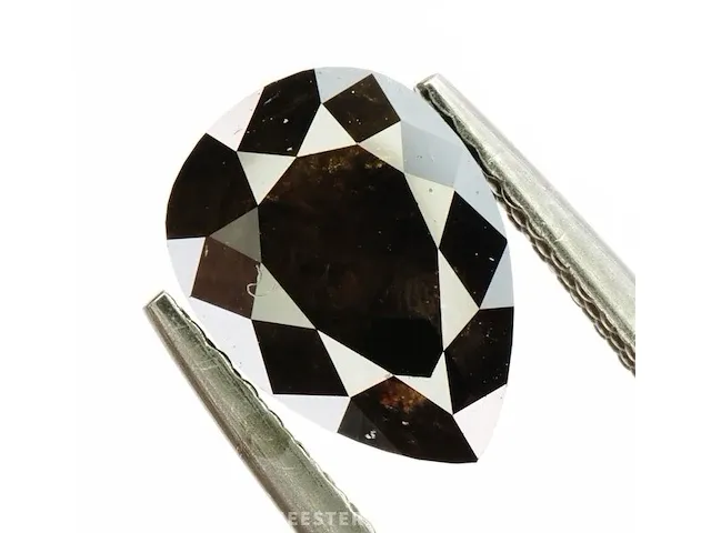 Diamant - 1.85 karaat echte diamant (gecertificeerd) - afbeelding 2 van  6