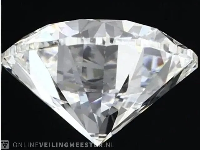 Diamant - 2.00 karaat briljant geslepen diamant (gecertificeerd) - afbeelding 2 van  4