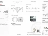 Diamant - 2.00 karaat briljant geslepen diamant (gecertificeerd) - afbeelding 3 van  4