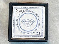 Diamant - 2.01 carat echte natuurlijke prinses geslepen diamanten - afbeelding 2 van  4