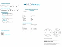Diamant - 2.01 carat natuurlijke diamant (gecertificeerd) - afbeelding 4 van  6