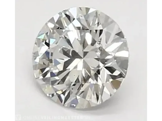 Diamant - 2.01 karaat briljant geslepen diamant (gecertificeerd) - afbeelding 1 van  3
