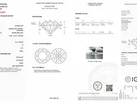 Diamant - 2.01 karaat diamant (igi gecertificeerd) - afbeelding 3 van  4