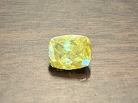 Diamant - 2.03 carat natuurlijke fancy geel gekleurde gia gecertificeerde diamant - afbeelding 1 van  6