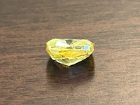 Diamant - 2.03 carat natuurlijke fancy geel gekleurde gia gecertificeerde diamant - afbeelding 2 van  6