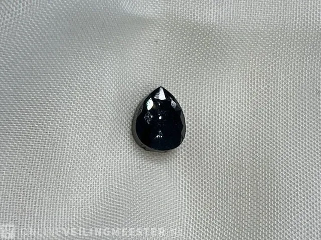 Diamant - 2.03 karaat echte natuurlijke zwarte diamant - afbeelding 1 van  2