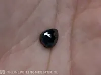 Diamant - 2.03 karaat echte natuurlijke zwarte diamant - afbeelding 2 van  2