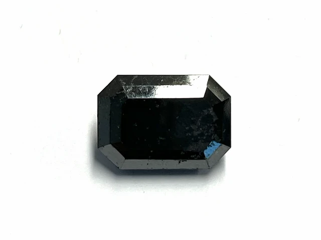 Diamant - 20.50 carat natuurlijke grote zwarte diamant (gecertificeerd) - afbeelding 1 van  4